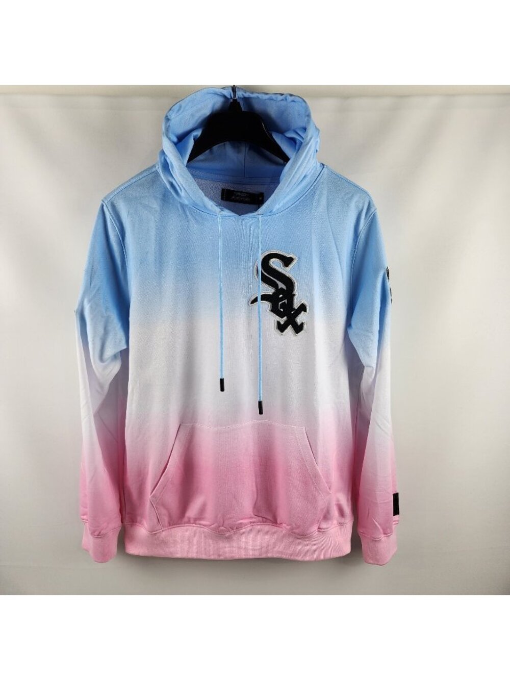 Pro Standard Hoodie Mens Medium Multi Colorblock Chicago Sox Logos Patches NWT